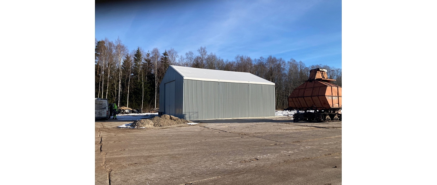Hangars made in Latvia, sheds